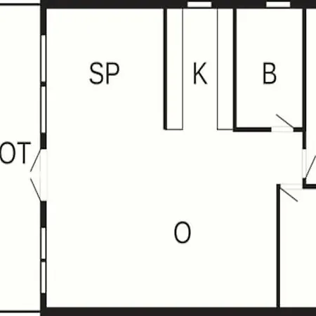 בית נופש 4 Person In Oksbol-by Traum